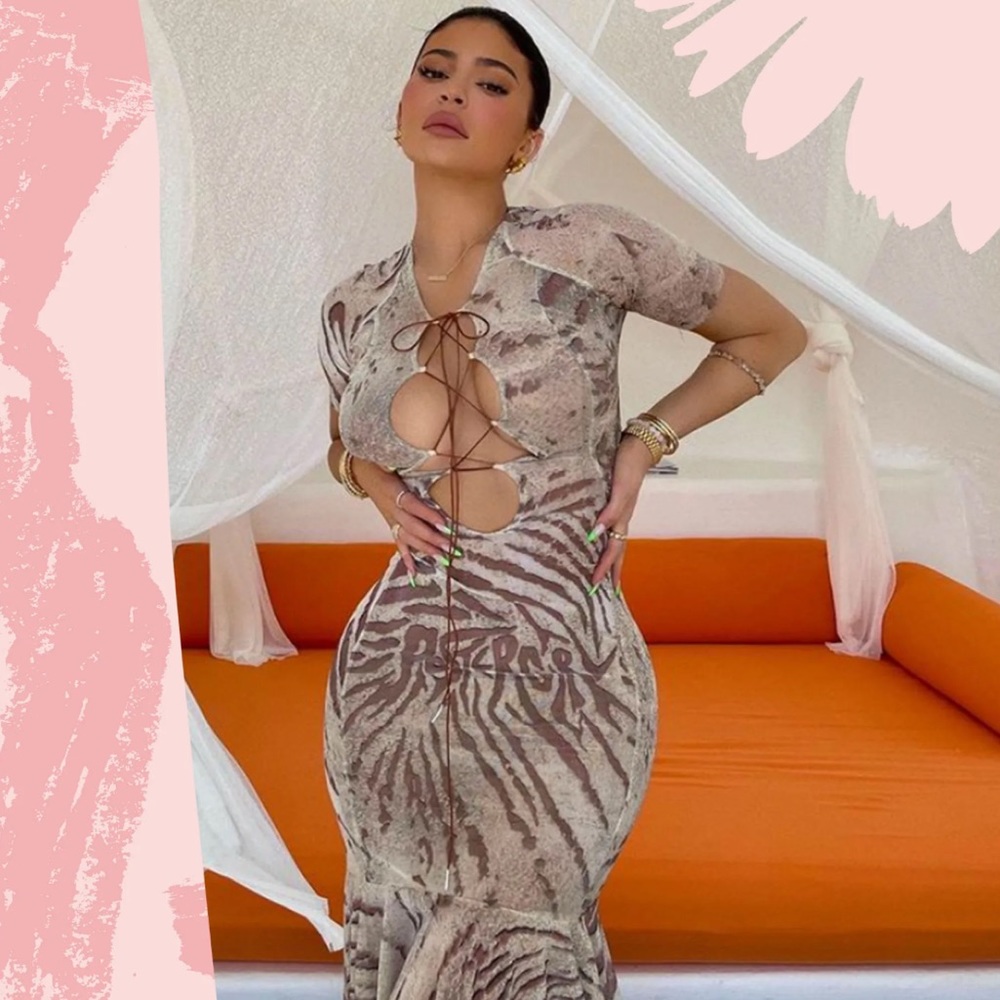 Poster girl Kylie Jenner Dress